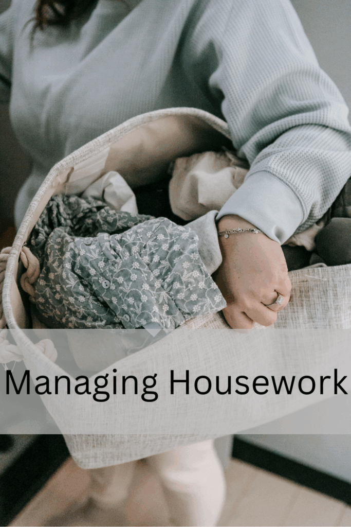 managing housework with young children
