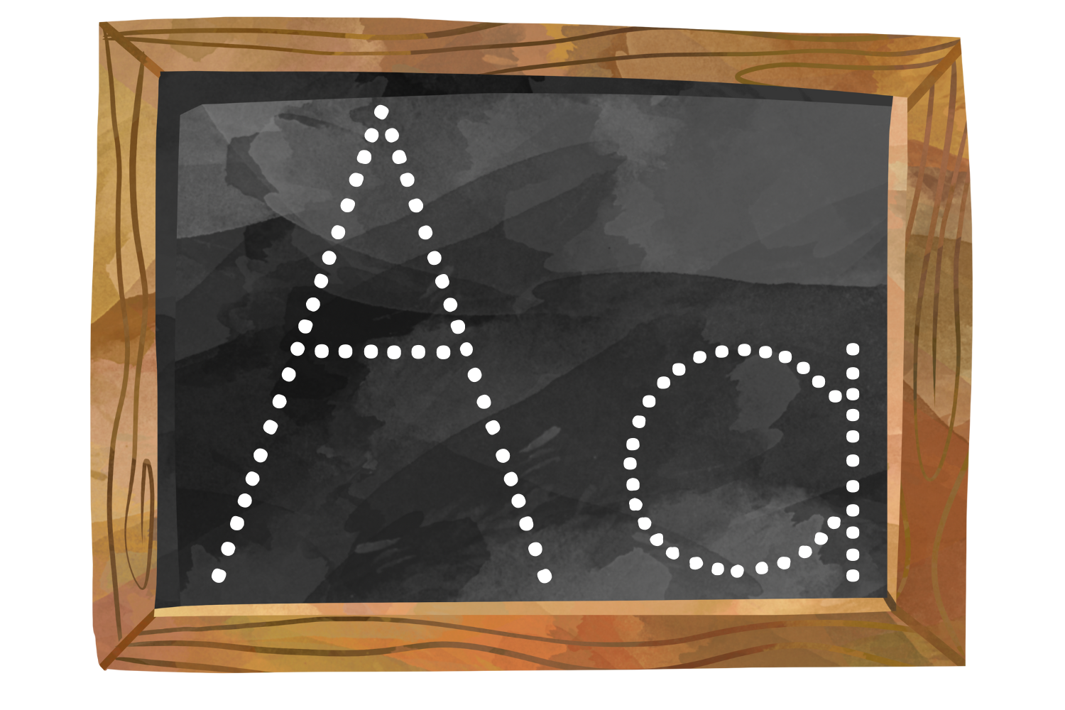 Tot School Letter Basket A