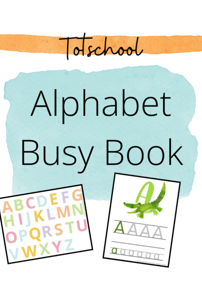 totschool alphabet busy book