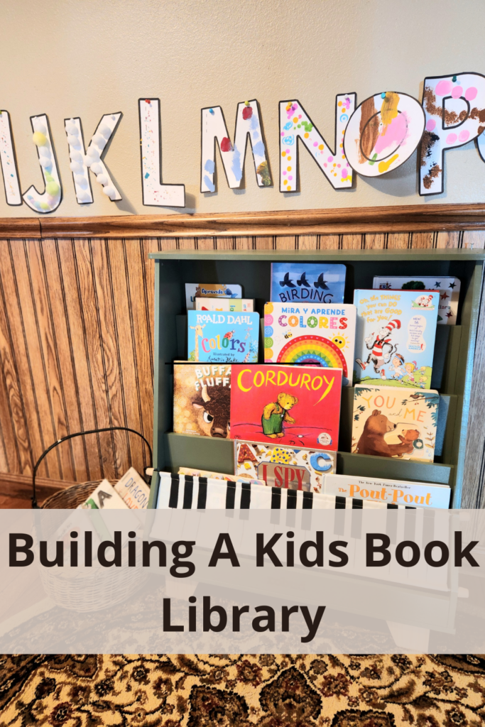 Building a kids book library